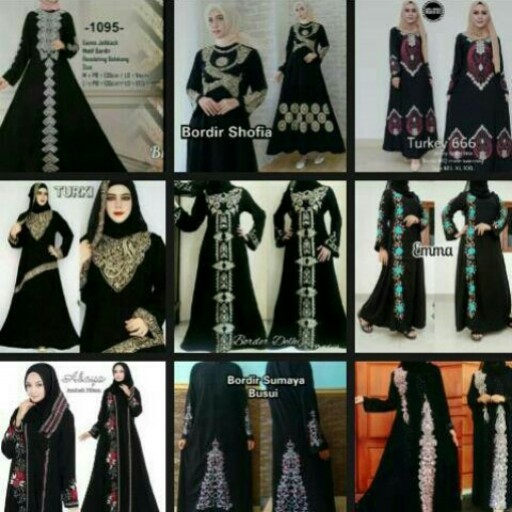 GAMIS ABAYA BORDIR