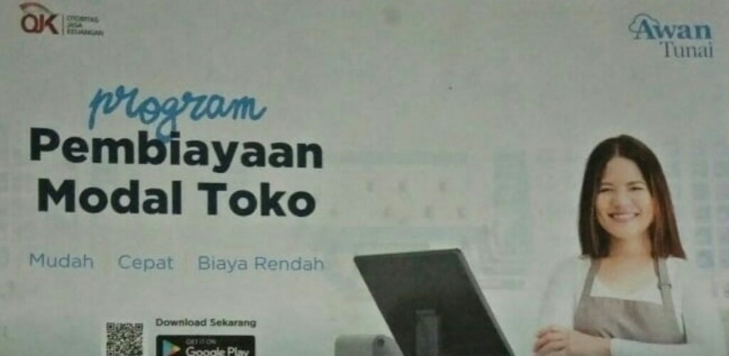 Awan Tunai Syarat Wajib ktp dan foto selfi di dpn toko usaha