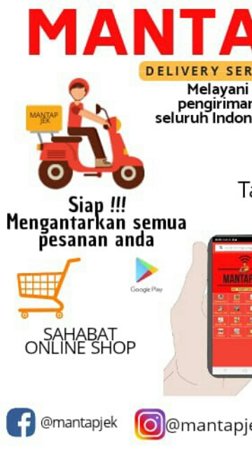 Mantapjek - Aplikasi kurir dan ojek online