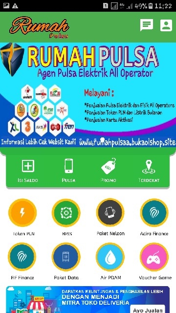 Rumah Pulsa - Platform Layanan untuk Transaksi dan Pembayaran Digital ...