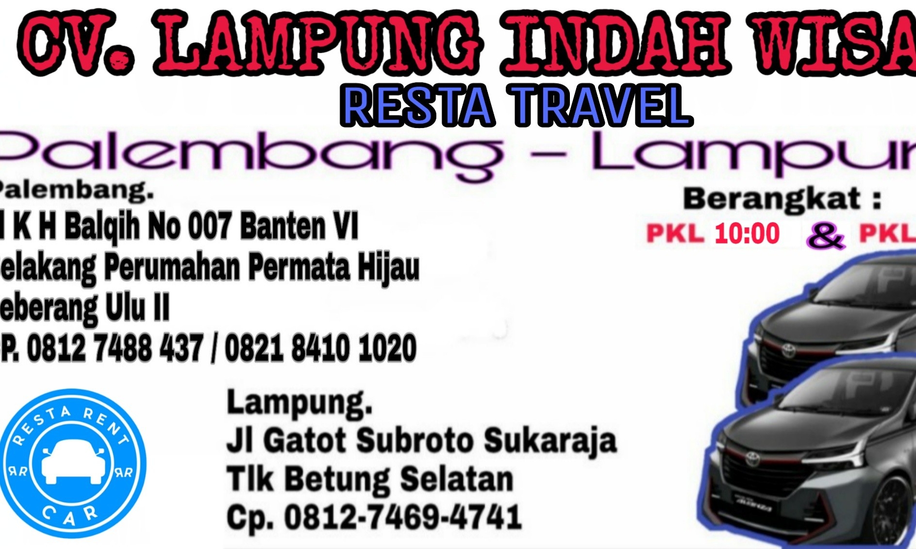 RESTA TRAVEL 0812-7488-437 3