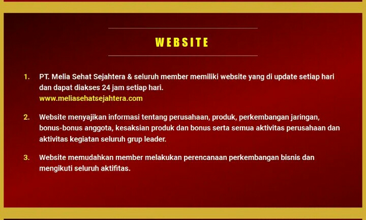 MELIA SEHAT SEJAHTERA 8