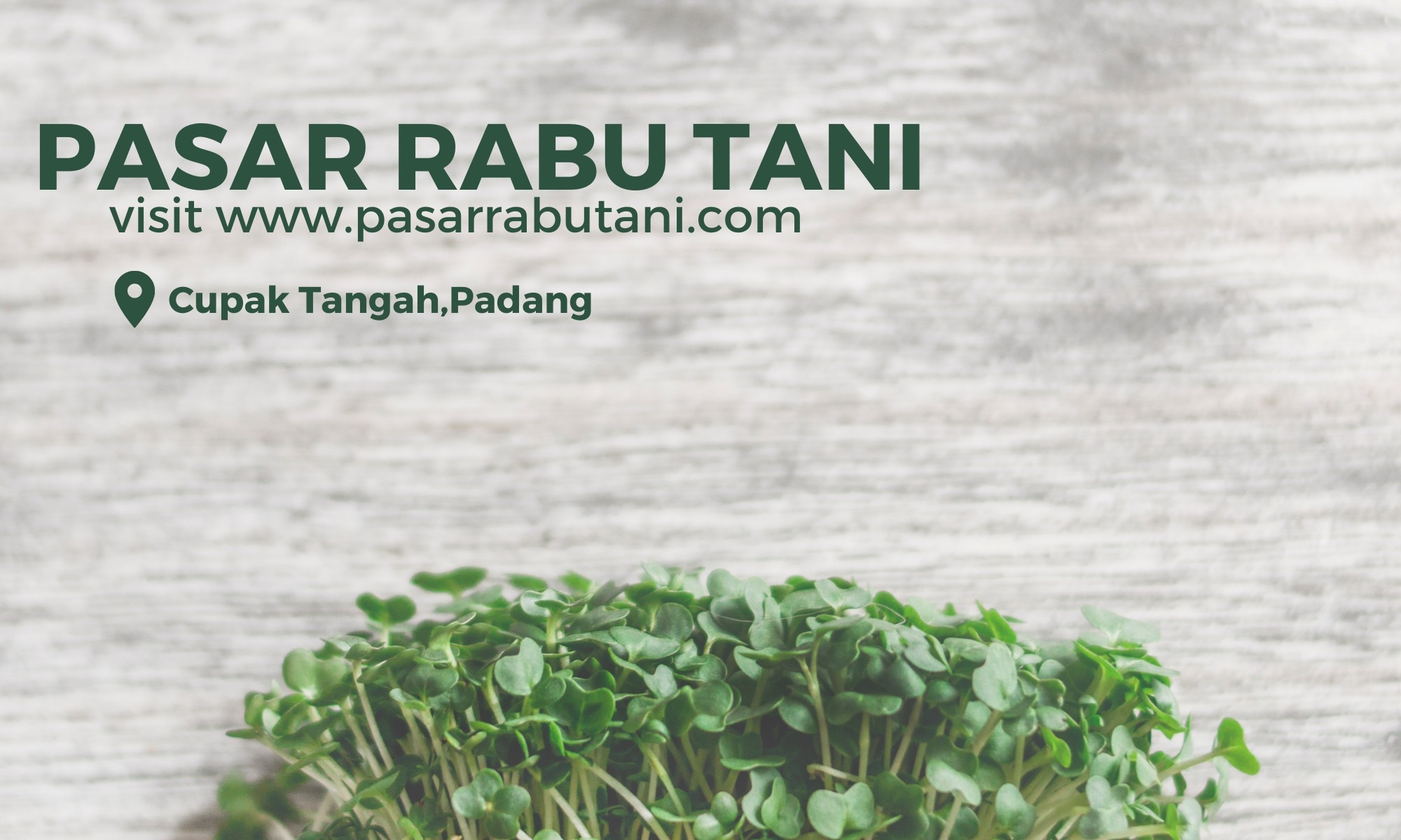 Pasar Rabu Tani 1