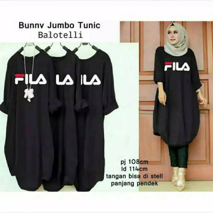  Bunny Fila Tunik - Jumbo Wanita 3