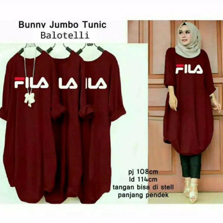  Bunny Fila Tunik - Jumbo Wanita 4