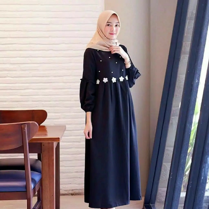  Gamis MUTIARA Clarisa Maxi TERMURAH  4