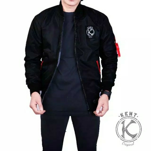  Jaket Bomber 2in1 KENT Black 3