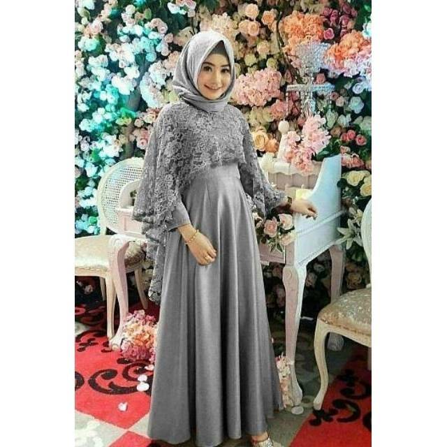 Best seller Gamis jersey supeer brukat