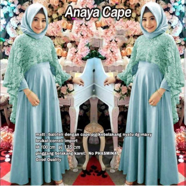 Best seller Gamis jersey supeer brukat 3