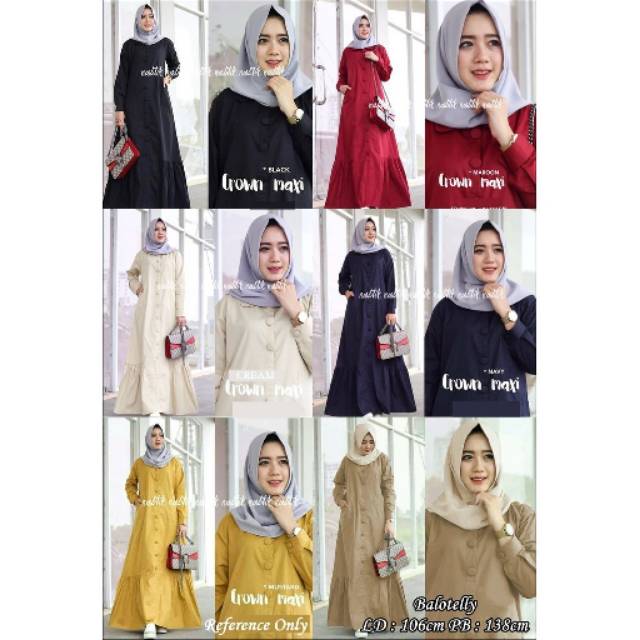 Best seller Gamis kancing remp