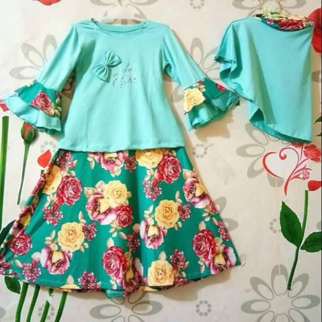 Gamis Setelan rok anak