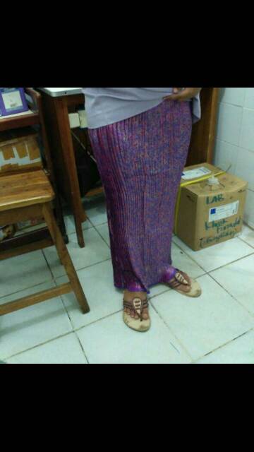 Rok plisket songket 4