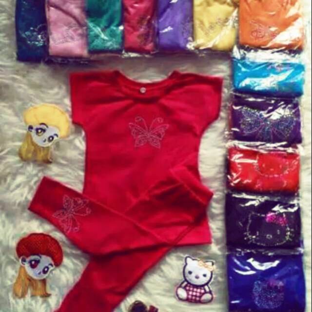 Setelan harian anak cewe 0-5 th