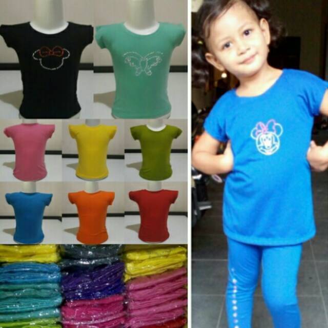 Setelan harian anak cewe 0-5 th 4