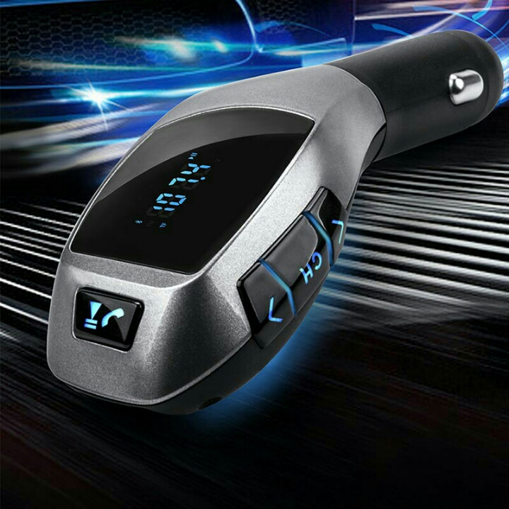 2 in 1 Bluetooth Car FM Transmitters Mobil OMSCPESVQ D10 2