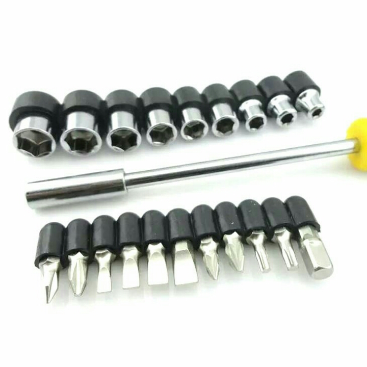 21 in 1 Obeng Set Kunci T Tools - RT-16212 D5 3