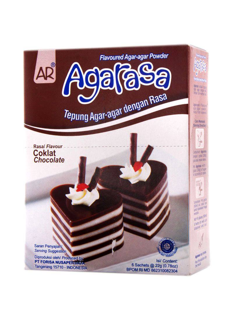 Agar Rasa Agar Agar Powder Coklat 22G