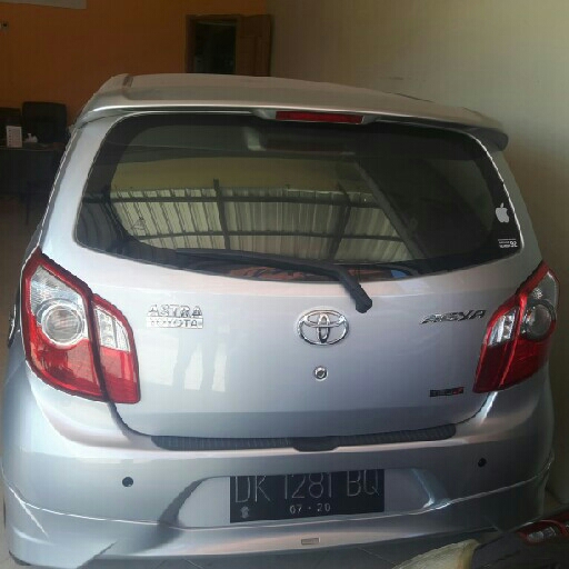 Agya TRD S Silver Tahun 2015 3