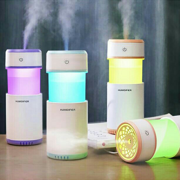 Air Humidifier Aromatherapy Night Light LED OMHX67BLM D10 5