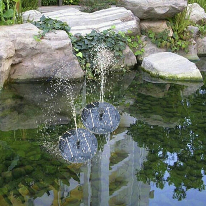 Air Mancur Kolam Tenaga Surya Solar Water Fountain - ZK737001 D5 2
