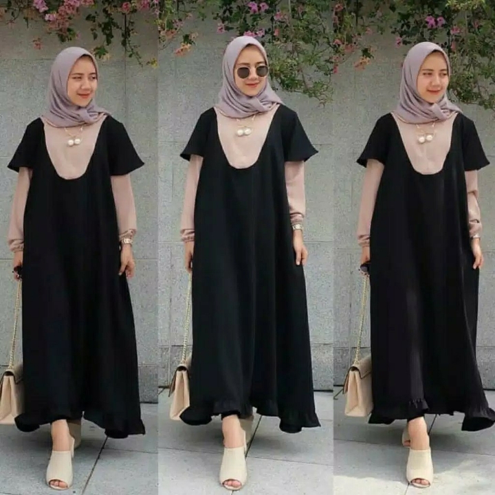 Amanda Maxi  Dress  Gamis Remaja 4