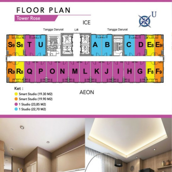 Apartemen B Residence Bsd  3