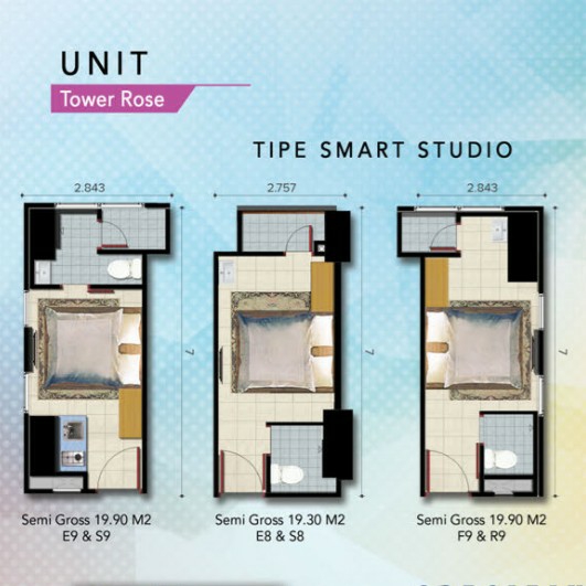 Apartemen B Residence Bsd  4