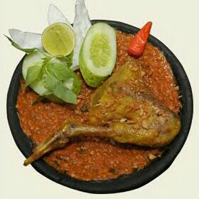 Ayam Penyet Balado 2