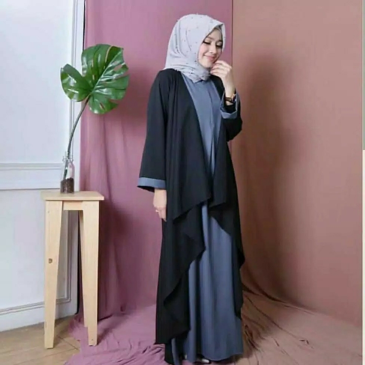 Azkia Maxi Baju Gamis Balotelly Modern 4