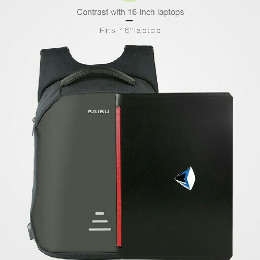 BAIBU Urban Tas Laptop Black 2