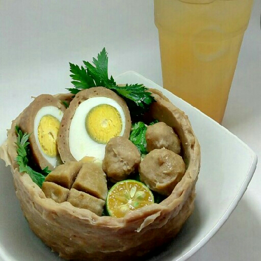 BAKSO MANGKOK dan MIE AYAM BM LARAS KM 12 3