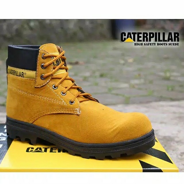 17BEST SELLER  Sepatu Pria Caterpillar Safety Boots 2