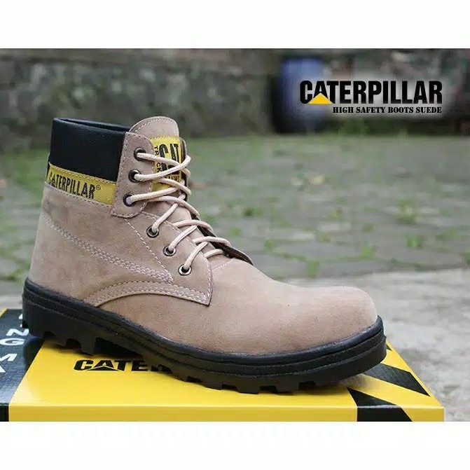 17BEST SELLER  Sepatu Pria Caterpillar Safety Boots 4