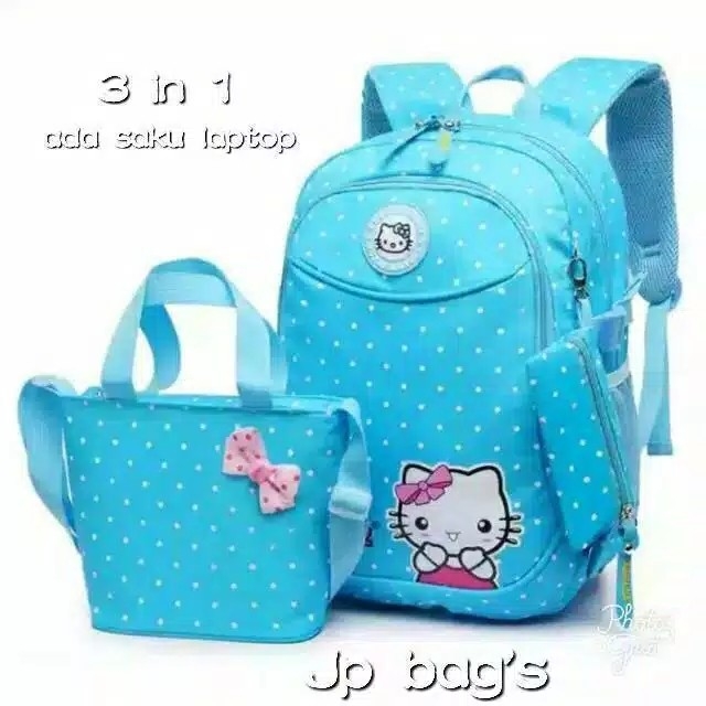 Backpack Set Pasion Hello Kitty 2