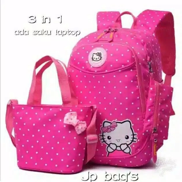 Backpack Set Pasion Hello Kitty 4