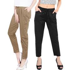 Basic Pants / Daily Pants / Celana Kerja Wanita / Casual / Drawstring  2