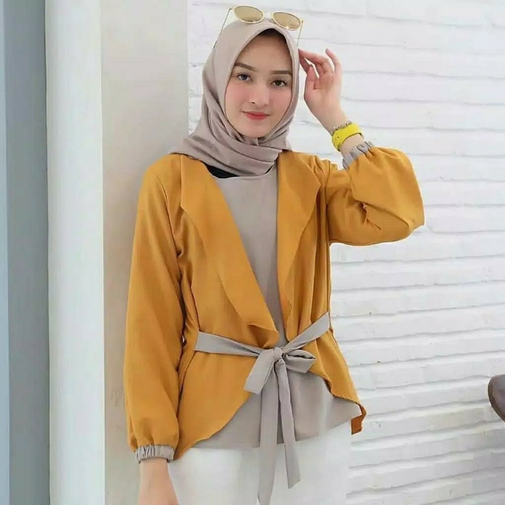 Biara Top  Baju Atasan Muslim  Daily BlouseProduk Blouse Only 4