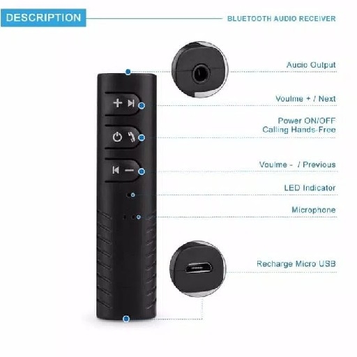 Bluetooth Audio Receiver Charg 3