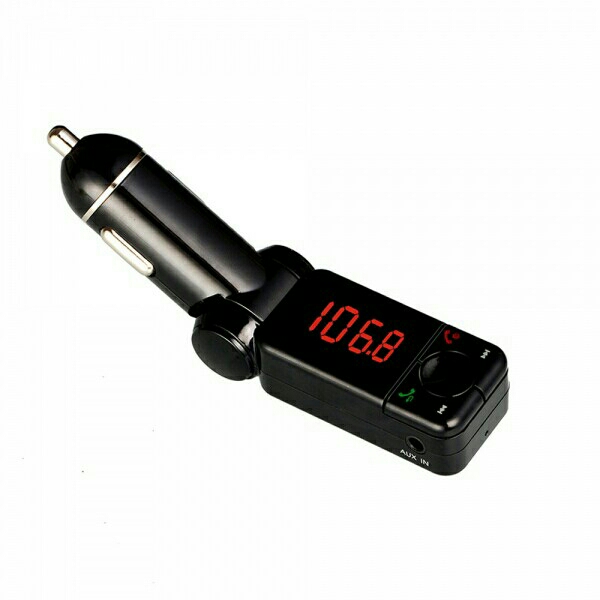 Bluetooth Car Charger dengan Handsfree FM Transmitter -  OMSCJ6BKL D10 2