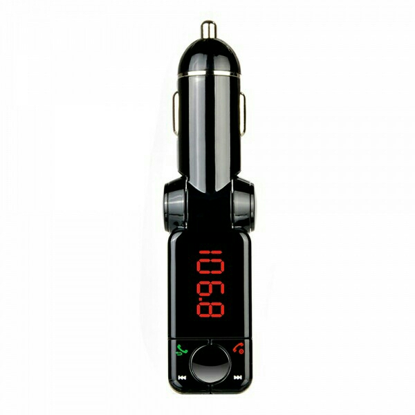 Bluetooth Car Charger dengan Handsfree FM Transmitter -  OMSCJ6BKL D10 3