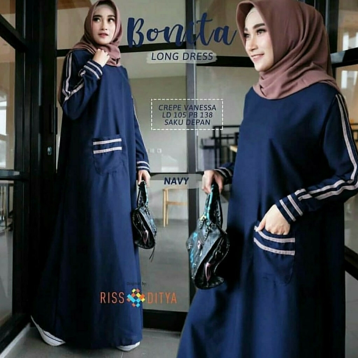 Bonita Long Dress TERMURAH  2