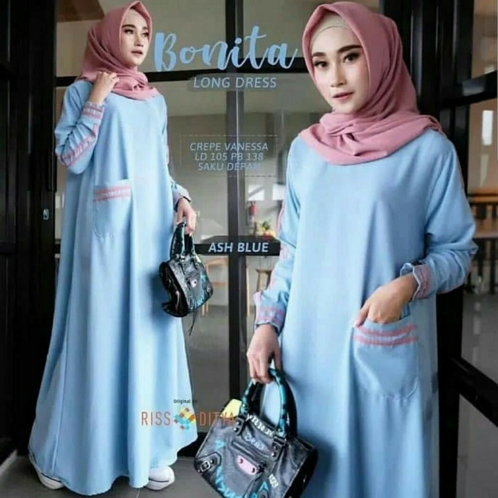 Bonita Long Dress TERMURAH  4