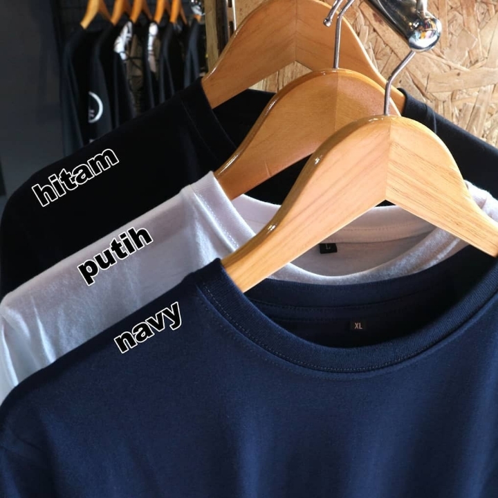 Combed 30s Hitam 2