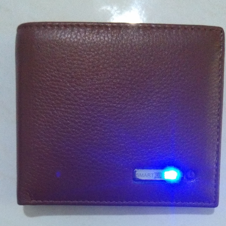 Dompet Import Bluetooth Wallet SMART lacak Dompet Via GPS 4