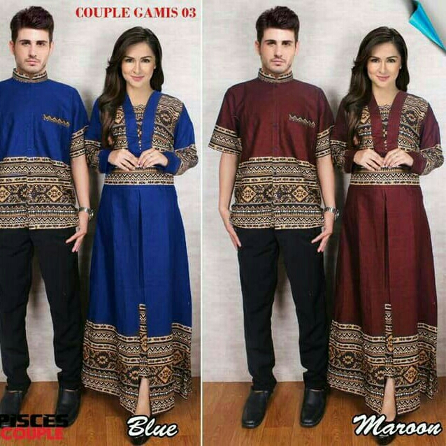 Dress Couple Gamis 03 Maxi Dress Lengan Panjang 3