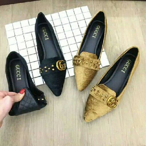 Flat Shoes Gucci IMPORT Mochimo Shop