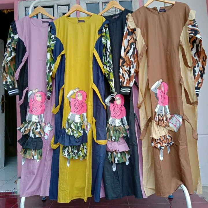 Gamis Katun Paris 2