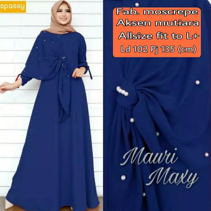 Gamis MUTIARA Mauri Maxi Dress BEST SELLER  2