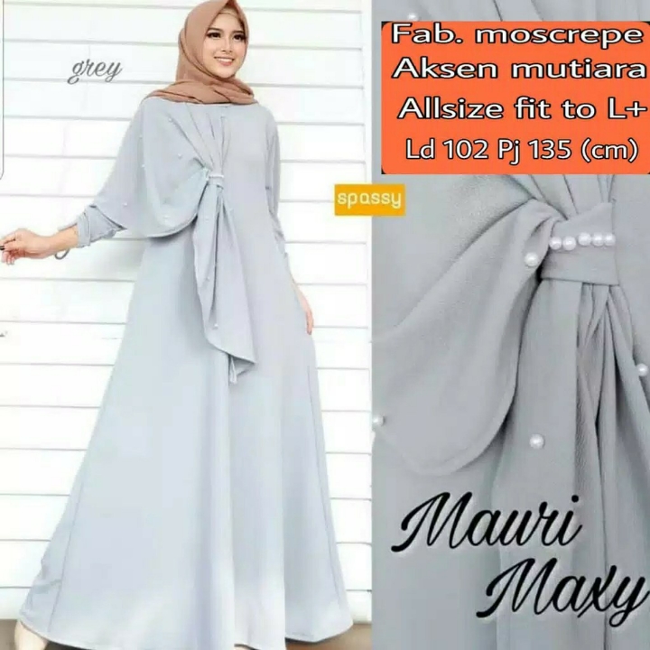 Gamis MUTIARA Mauri Maxi Dress BEST SELLER  3