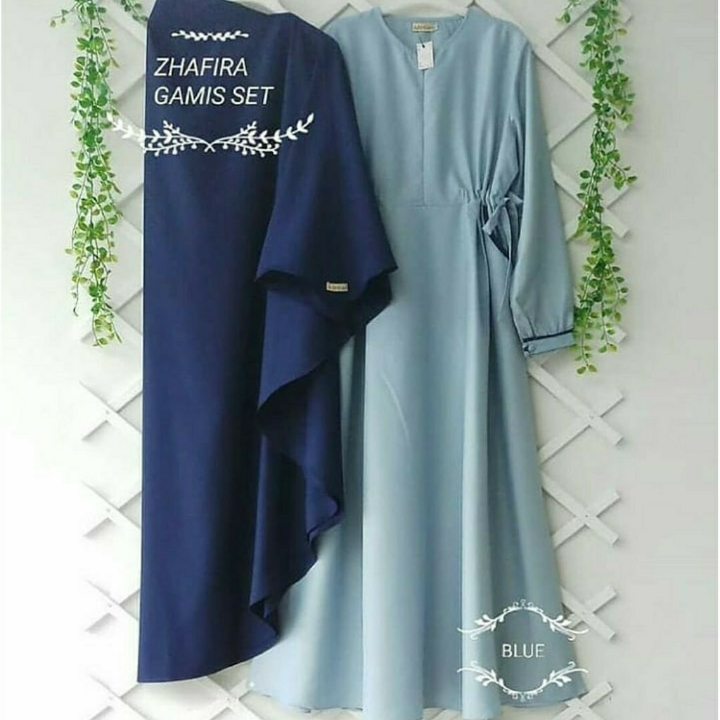 Gamis SET Zhafira Syari TERMURAH  2